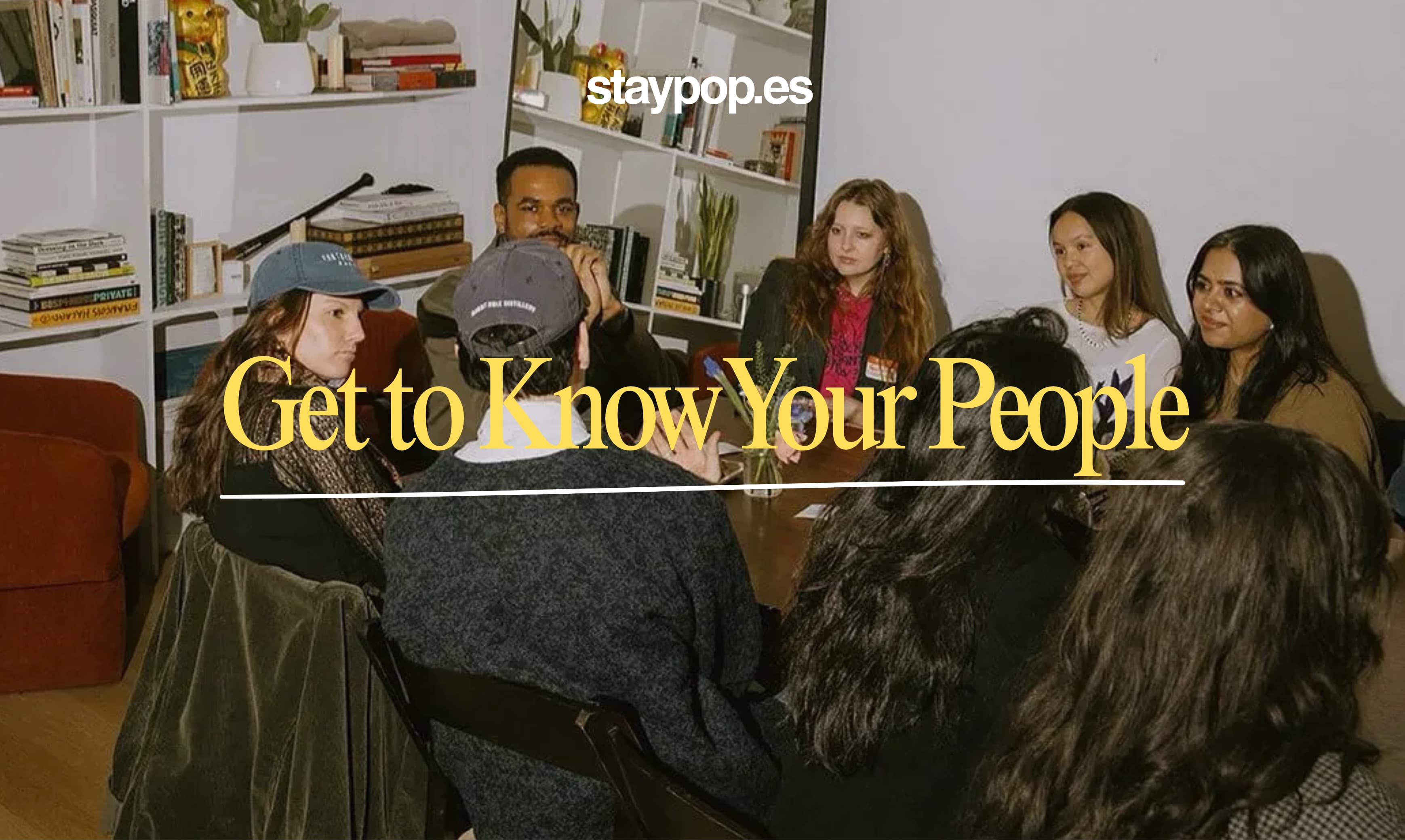Lista de asistentes y ficha de cliente en Staypop