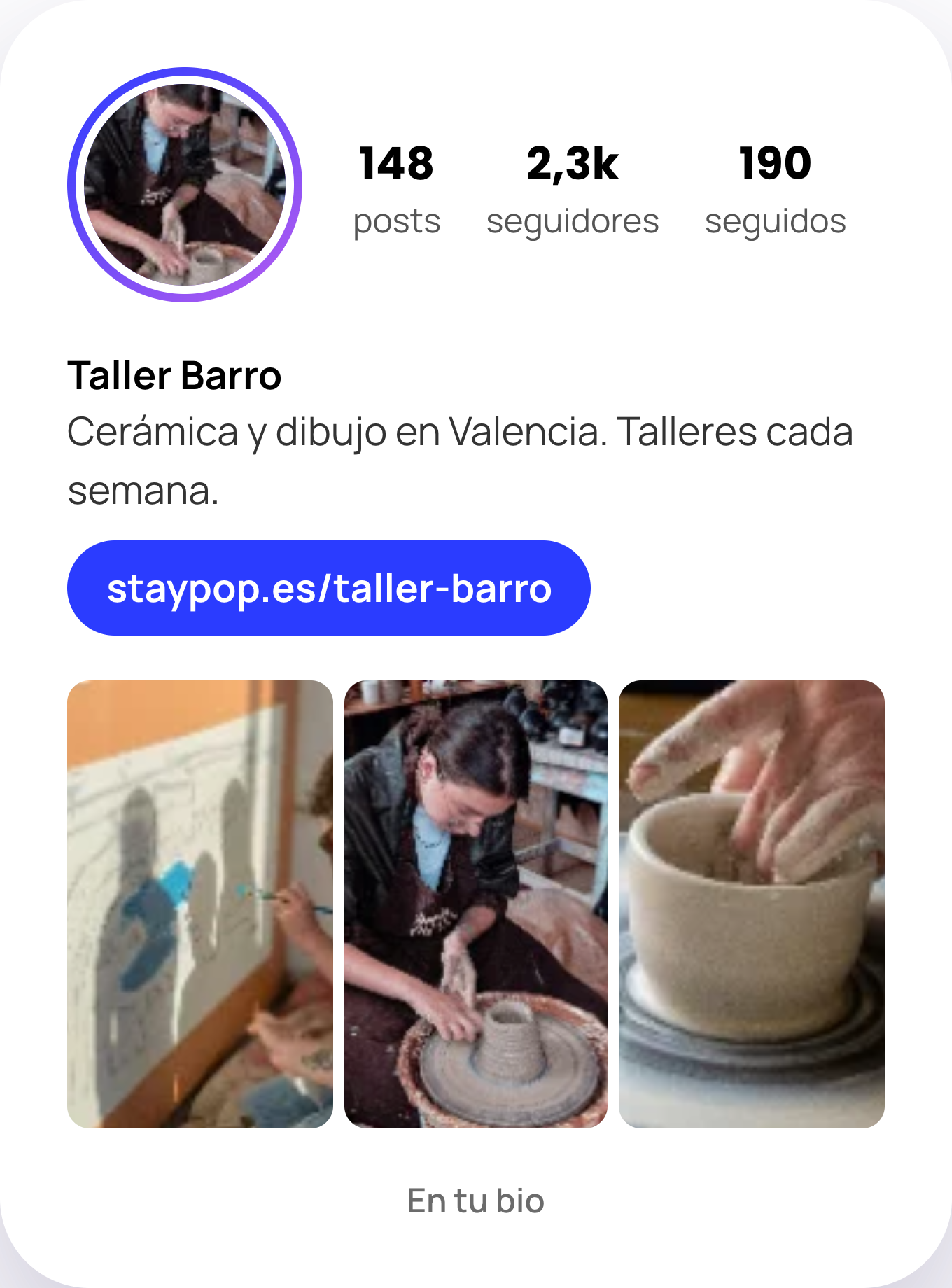 En tu bio