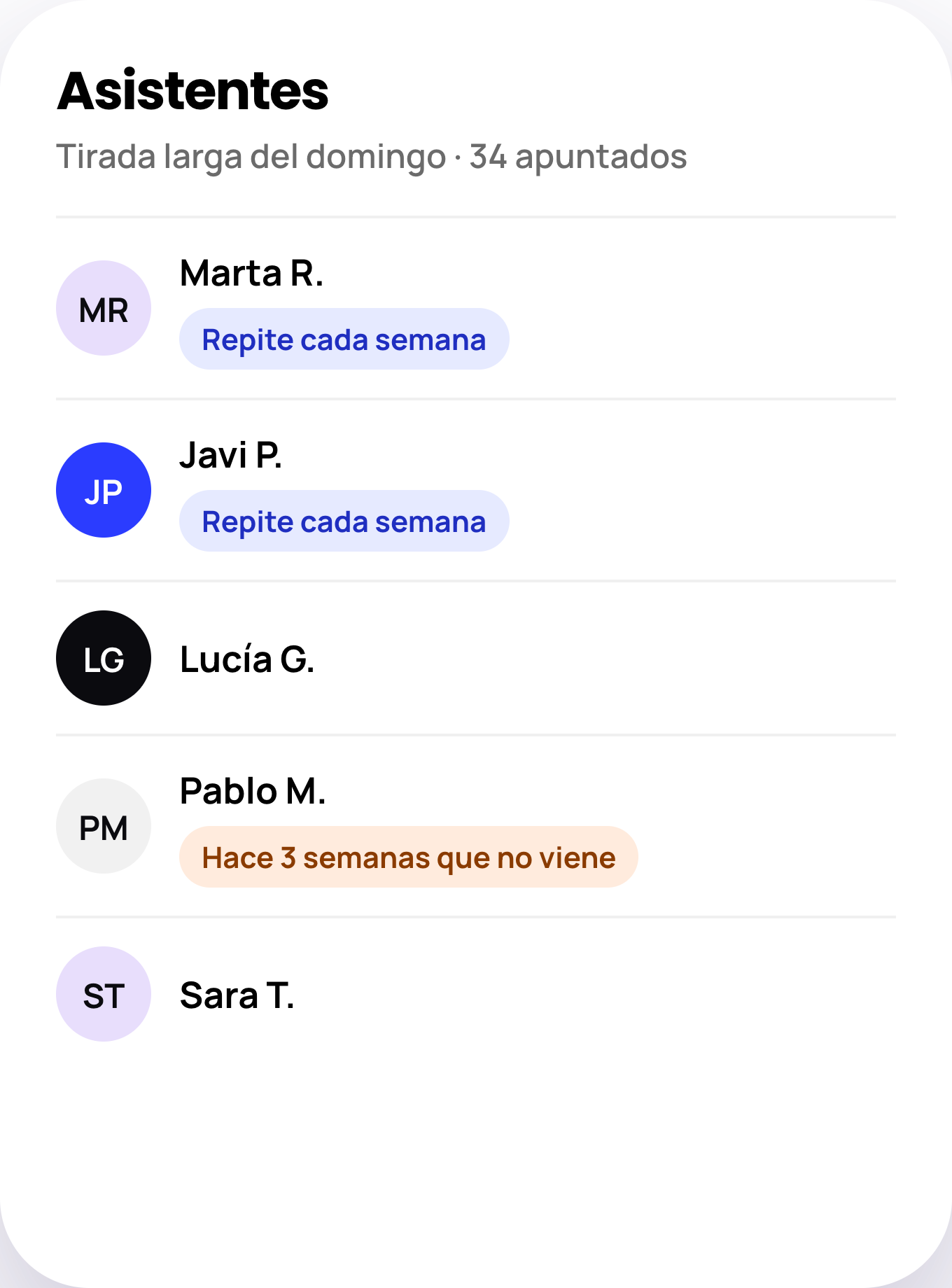 Asistentes